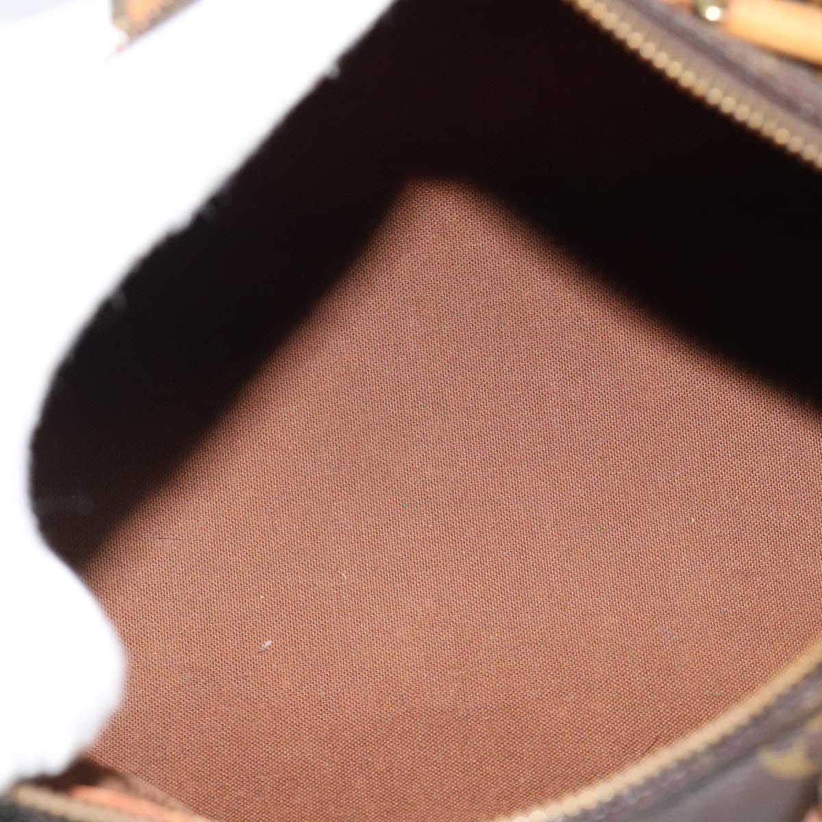 LOUIS VUITTON Monogram Speedy 30 Hand Bag M41526 LV Auth 183072A
