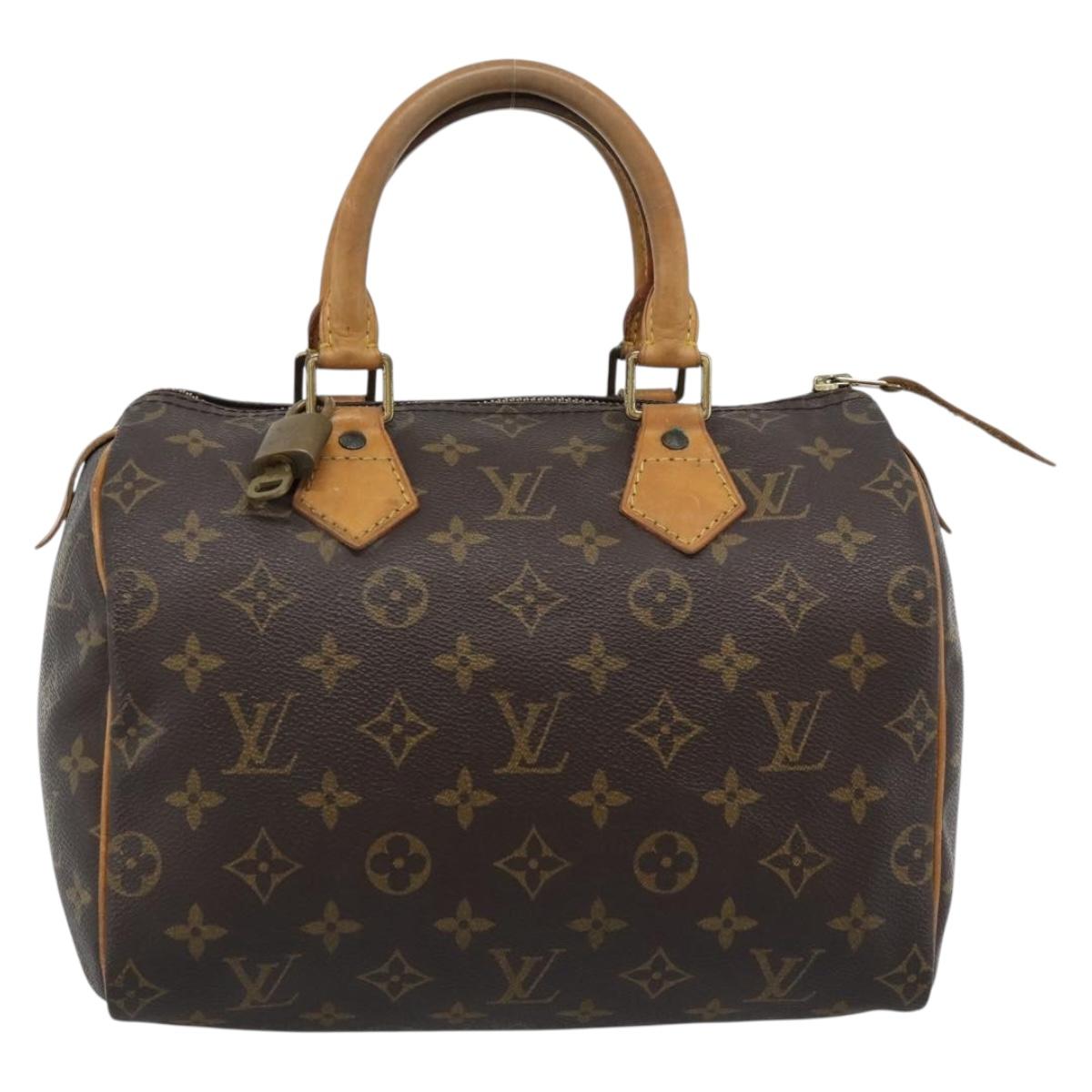 LOUIS VUITTON Monogram Speedy 30 Hand Bag M41526 LV Auth 183072A