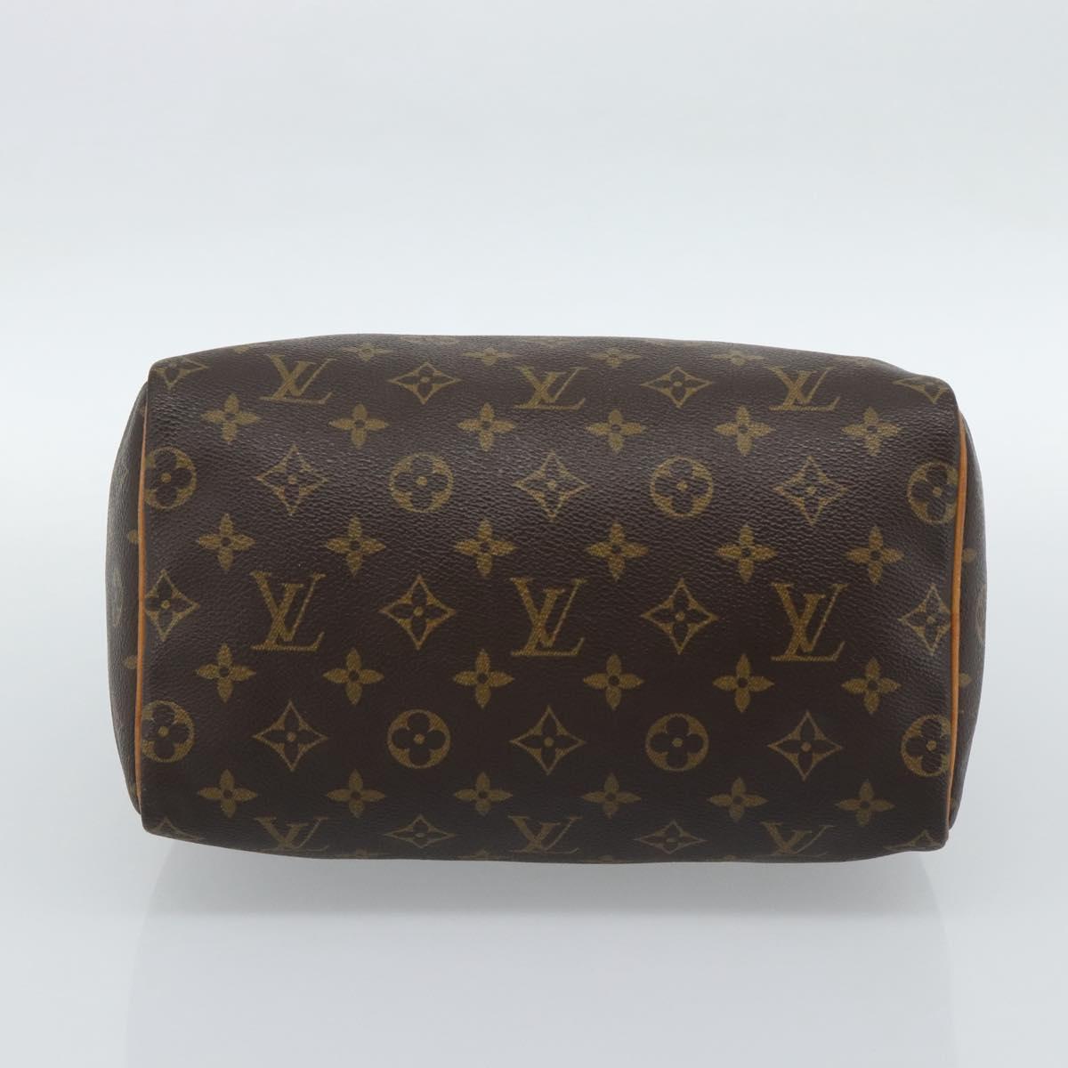 LOUIS VUITTON Monogram Speedy 30 Hand Bag M41526 LV Auth 183072A
