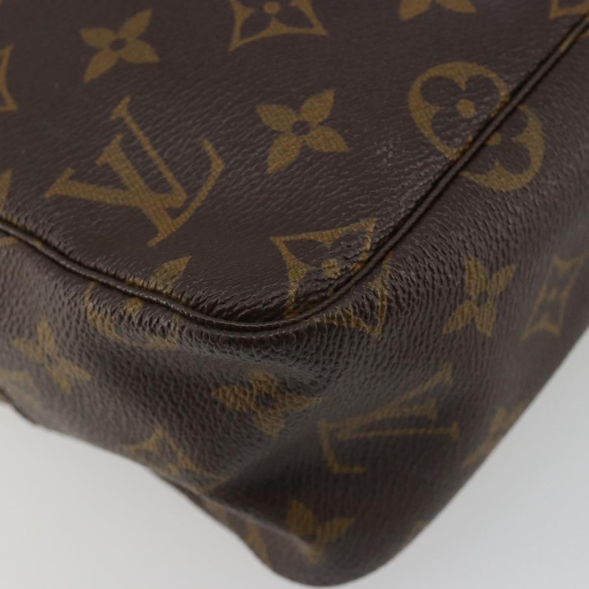 LOUIS VUITTON Monogram Trousse Toilette 28 Clutch Bag M47522 LV Auth 183073