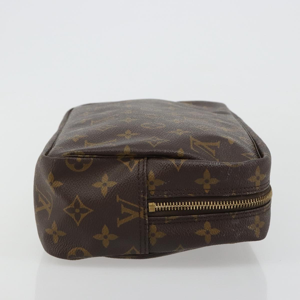 LOUIS VUITTON Monogram Trousse Toilette 28 Clutch Bag M47522 LV Auth 183073