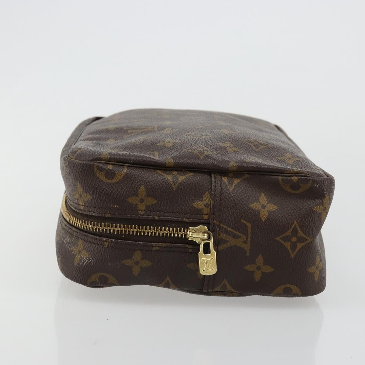 LOUIS VUITTON Monogram Trousse Toilette 28 Clutch Bag M47522 LV Auth 183073