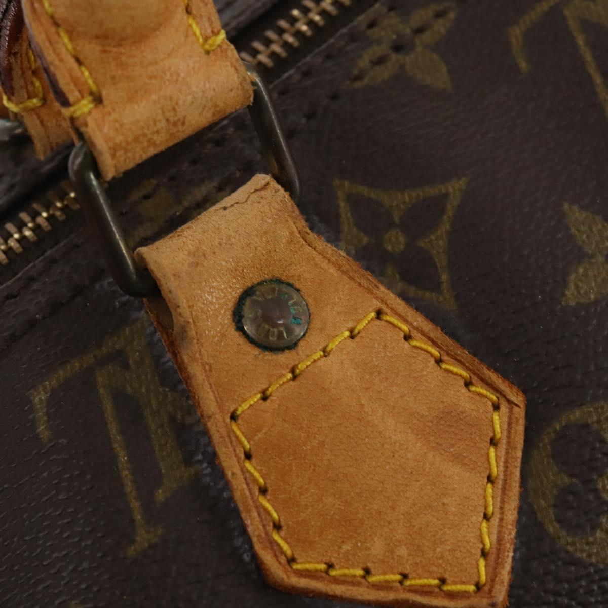 LOUIS VUITTON Monogram Speedy 40 Hand Bag M41522 LV Auth 183075