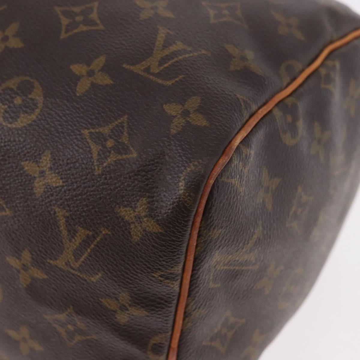 LOUIS VUITTON Monogram Speedy 30 Hand Bag M41526 LV Auth 183083A