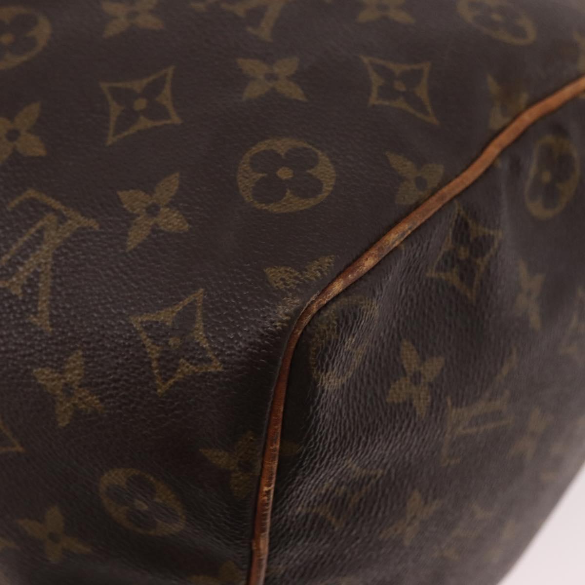 LOUIS VUITTON Monogram Speedy 35 Hand Bag M41524 LV Auth 183086