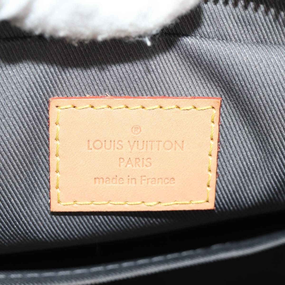 LOUIS VUITTON Damier Salt Trio Messenger Shoulder Bag White N50068 Auth 183100SM