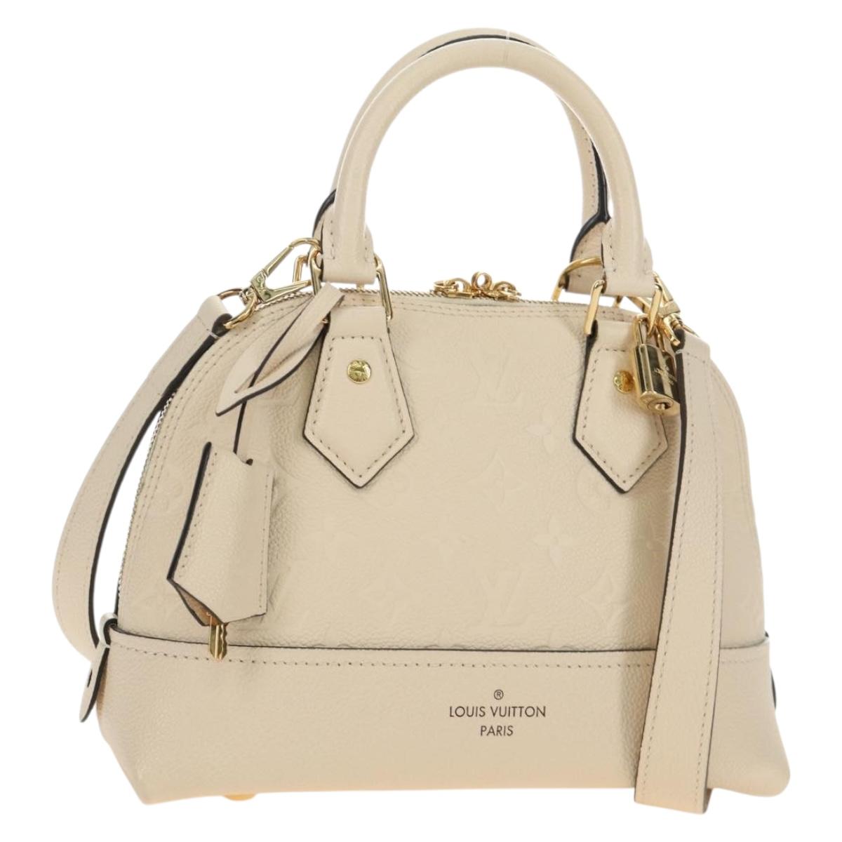 LOUIS VUITTON Empreinte Neo Alma PM Hand Bag Tour Rail M44885 LV Auth 183102SAV