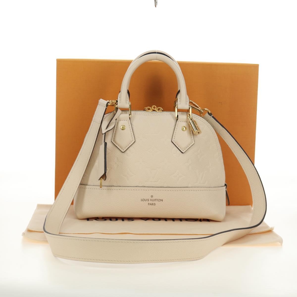 LOUIS VUITTON Empreinte Neo Alma PM Hand Bag Tour Rail M44885 LV Auth 183102SAV