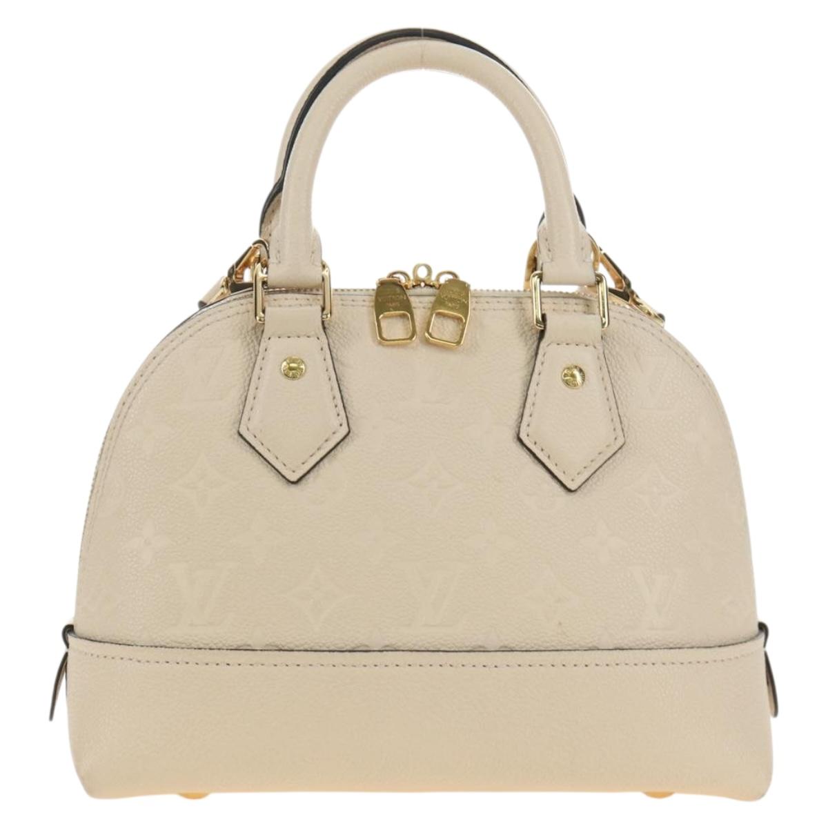 LOUIS VUITTON Empreinte Neo Alma PM Hand Bag Tour Rail M44885 LV Auth 183102SAV