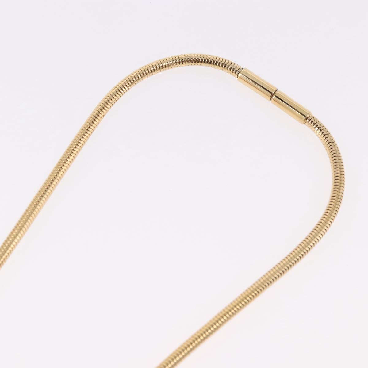 LOUIS VUITTON Collier Garden Necklace metal Gold Tone M68937 LV Auth 183122SAM