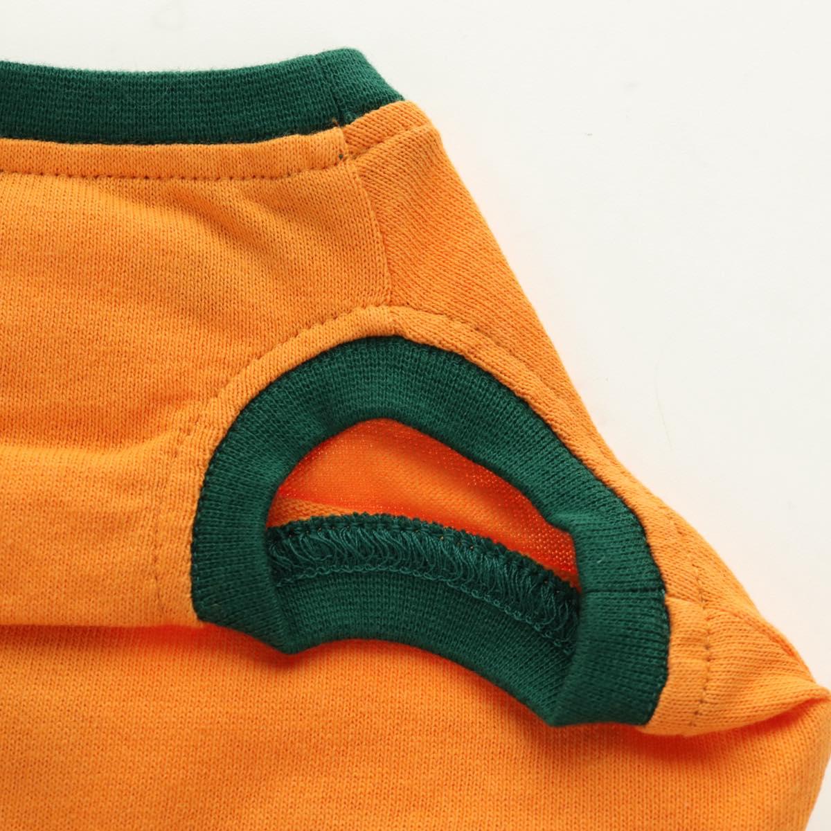 GUCCI Pet Shirt Cotton Orange Auth 183132M
