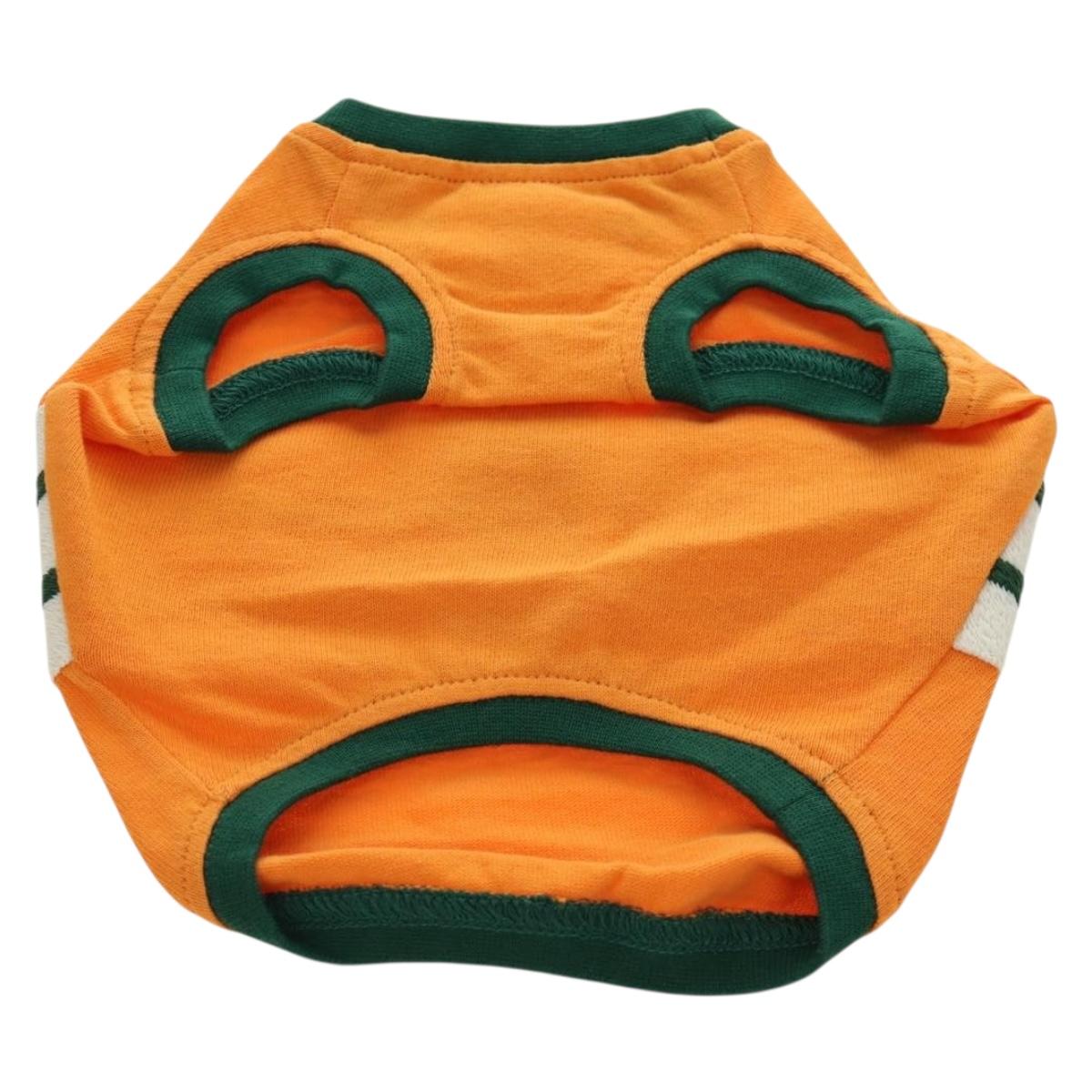 GUCCI Pet Shirt Cotton Orange Auth 183132M