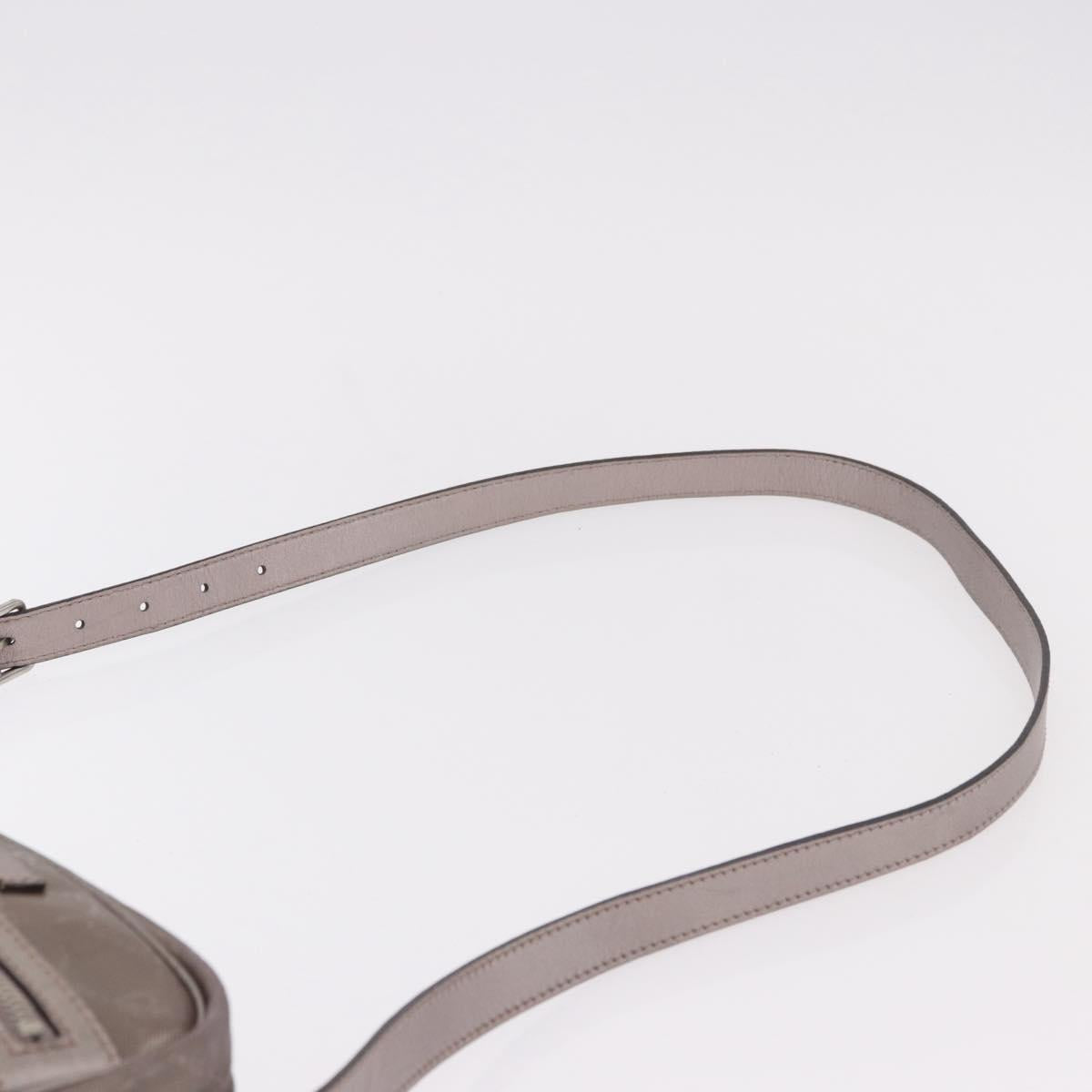 GUCCI GG Implementation Shoulder Bag PVC Pink Silver 233268 Auth 183135A