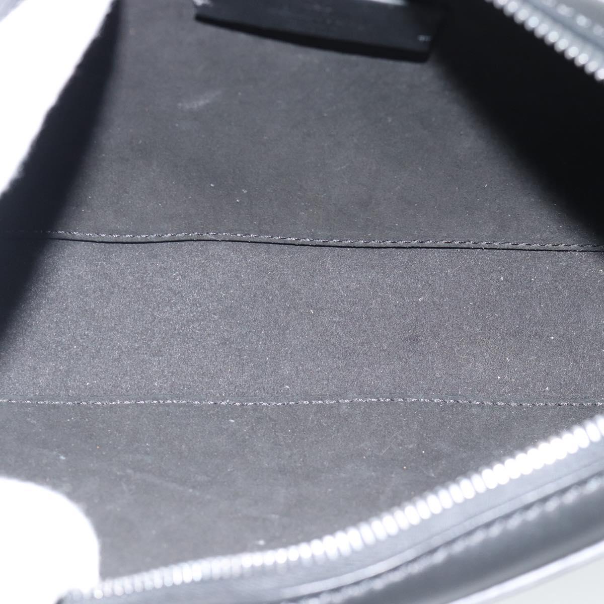 VALENTINO Shoulder Bag Leather Black Auth 183142M
