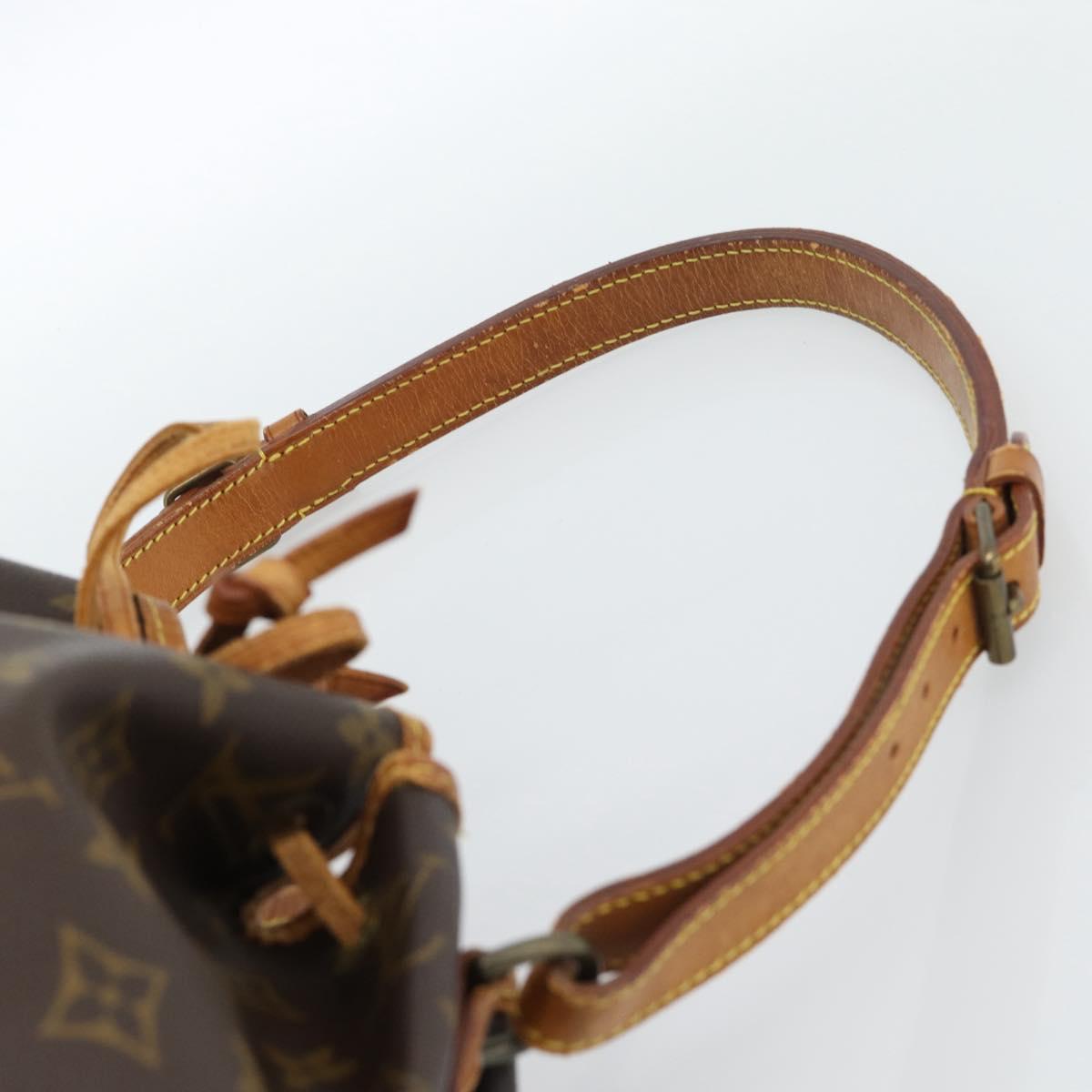 LOUIS VUITTON Monogram Petit Noe Shoulder Bag M42226 LV Auth 183176