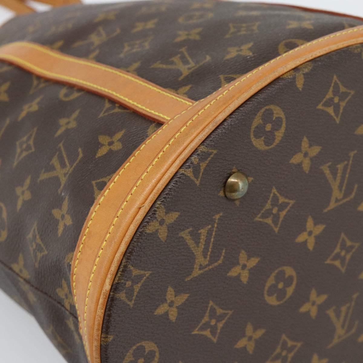 LOUIS VUITTON Monogram Bucket GM Shoulder Bag M42236 LV Auth 183178