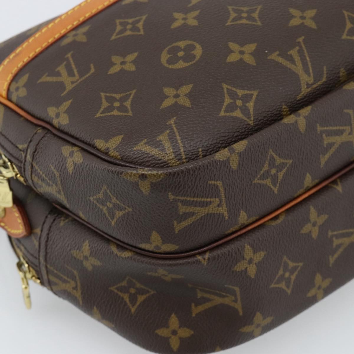 LOUIS VUITTON Monogram Reporter PM Shoulder Bag M45254 LV Auth 183180A