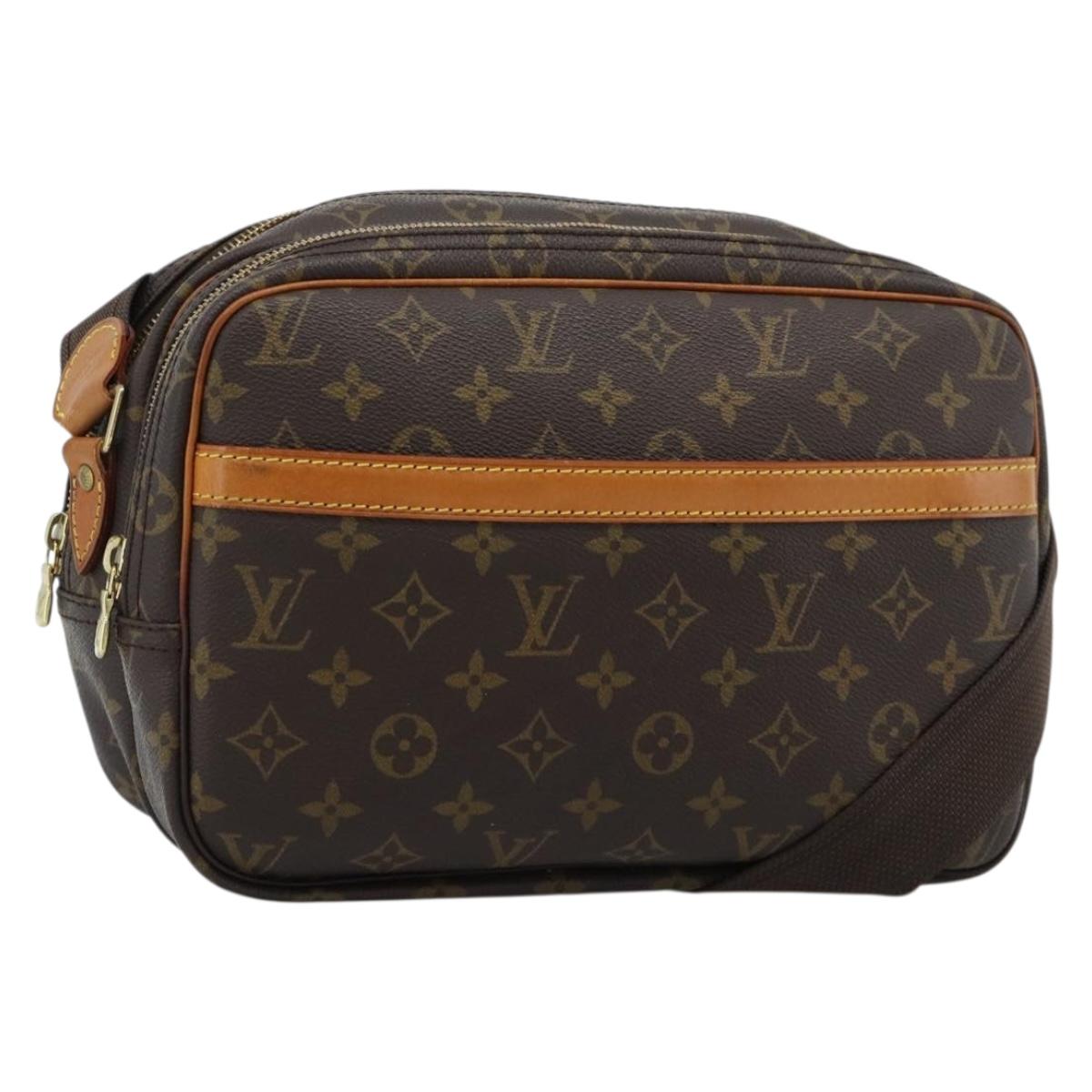 LOUIS VUITTON Monogram Reporter PM Shoulder Bag M45254 LV Auth 183180A