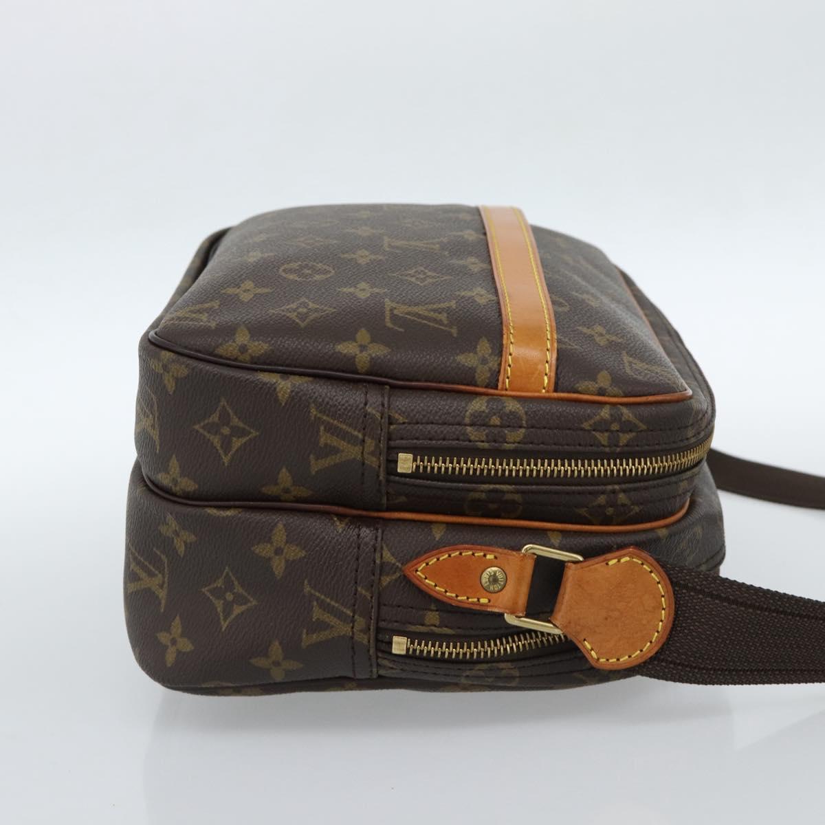 LOUIS VUITTON Monogram Reporter PM Shoulder Bag M45254 LV Auth 183180A