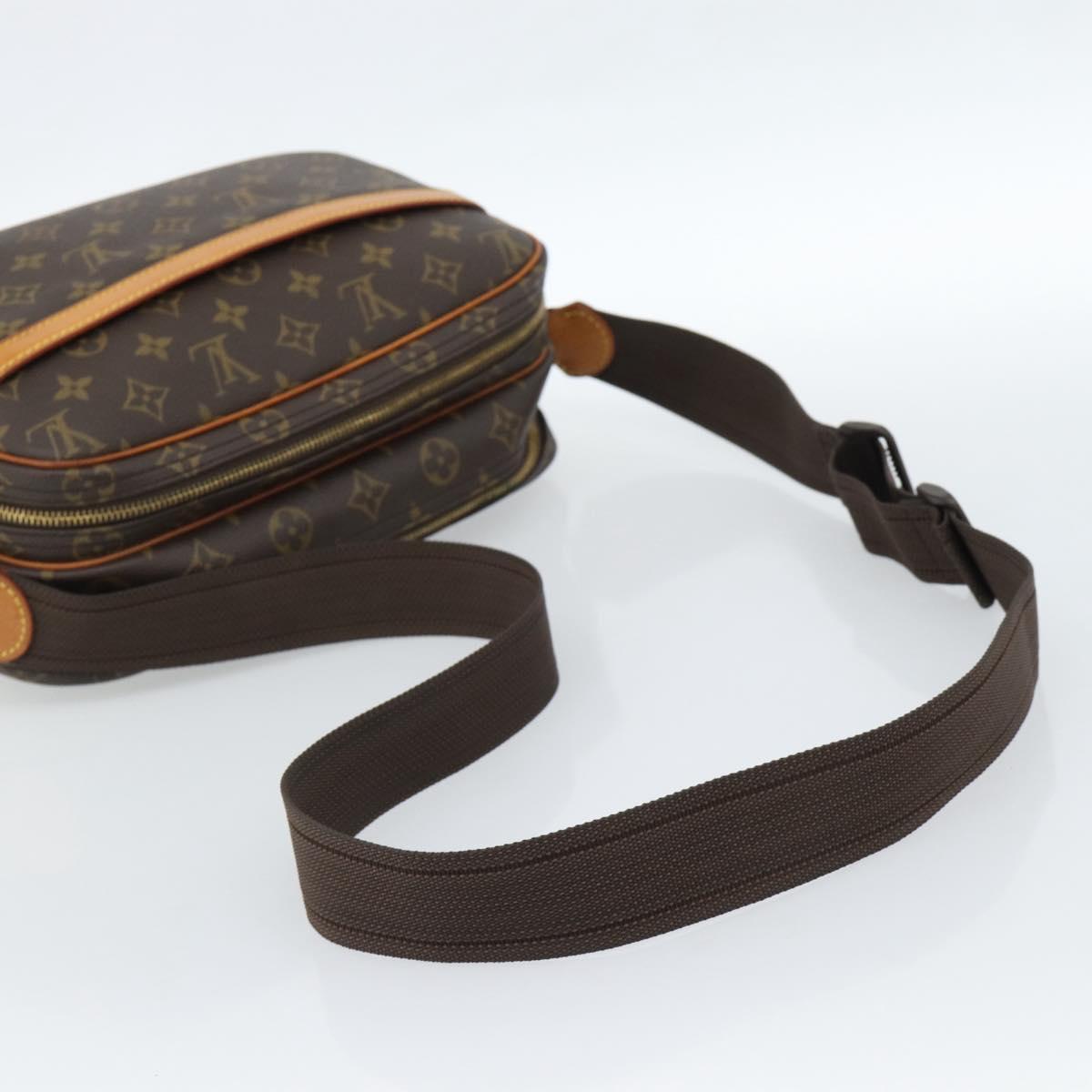 LOUIS VUITTON Monogram Reporter PM Shoulder Bag M45254 LV Auth 183180A