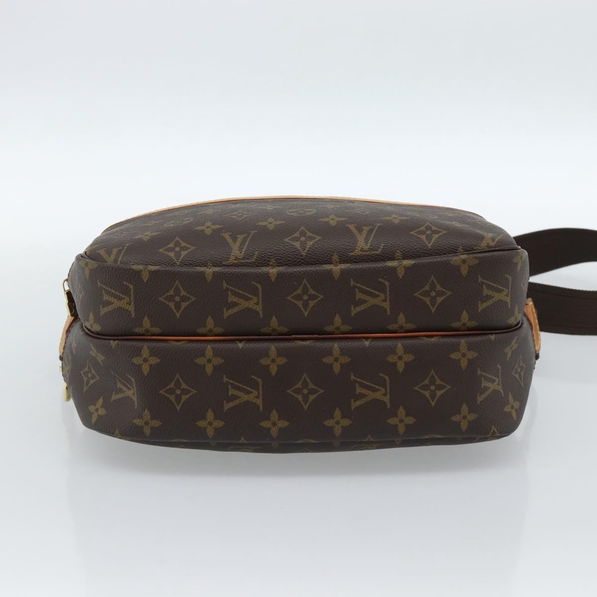 LOUIS VUITTON Monogram Reporter PM Shoulder Bag M45254 LV Auth 183180A