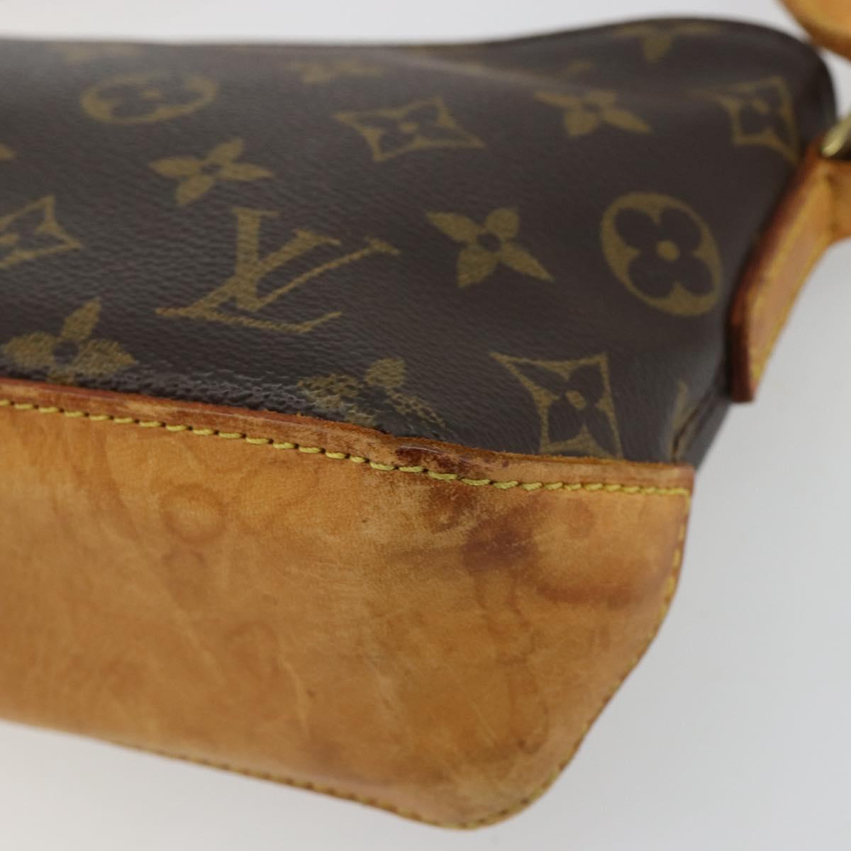 LOUIS VUITTON Monogram Trotteur Shoulder Bag M51240 LV Auth 183181
