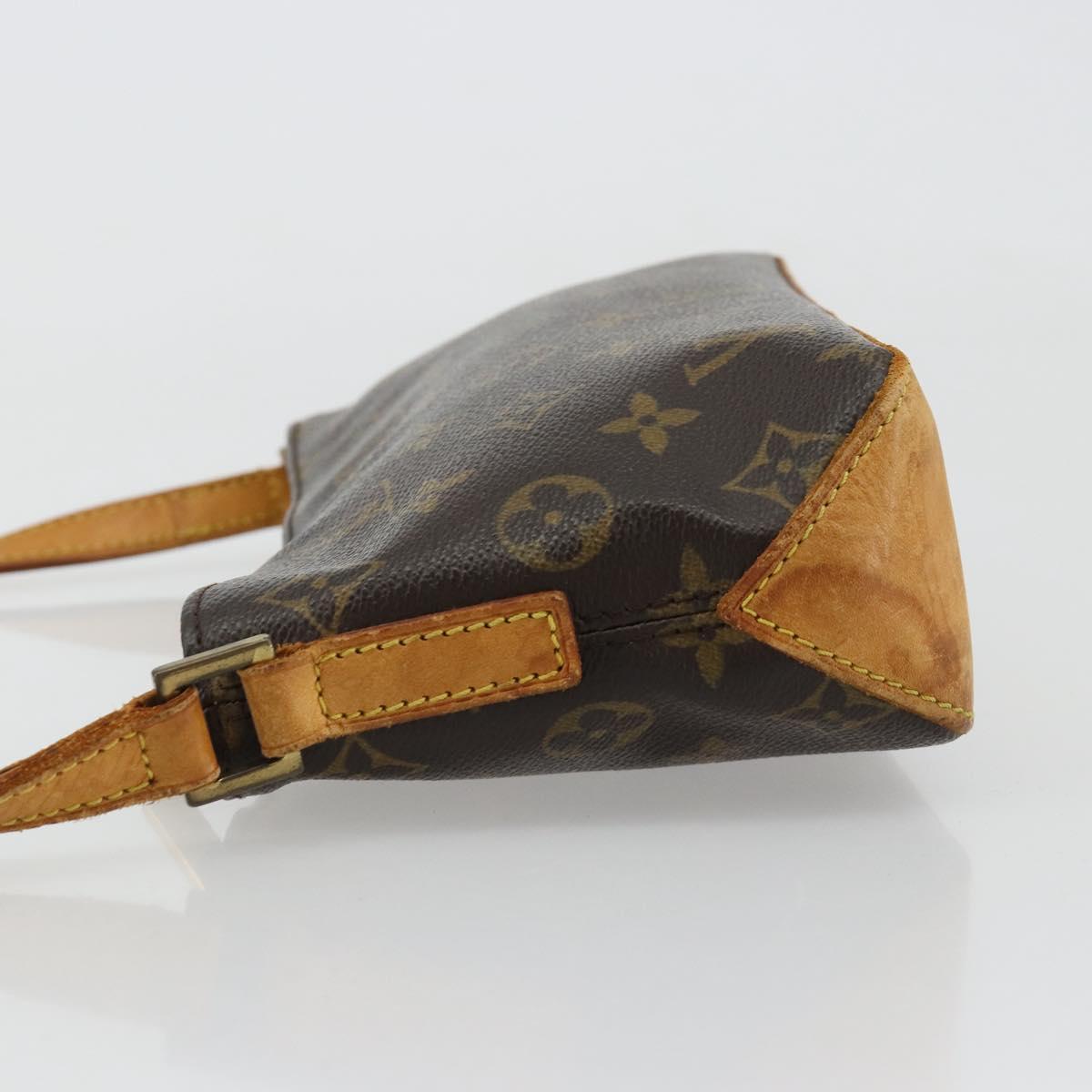 LOUIS VUITTON Monogram Trotteur Shoulder Bag M51240 LV Auth 183181