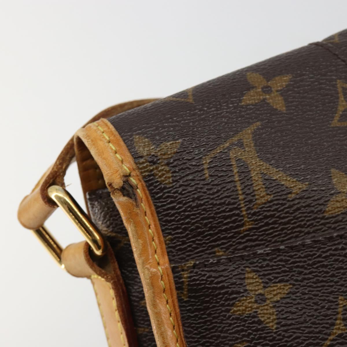 LOUIS VUITTON Monogram Menilmontant PM Shoulder Bag M40474 LV Auth 183182