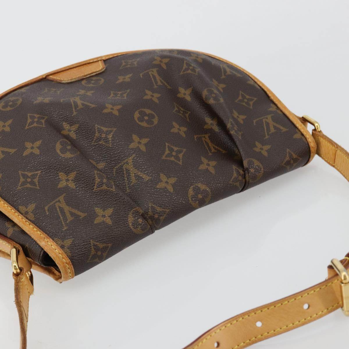 LOUIS VUITTON Monogram Menilmontant PM Shoulder Bag M40474 LV Auth 183182