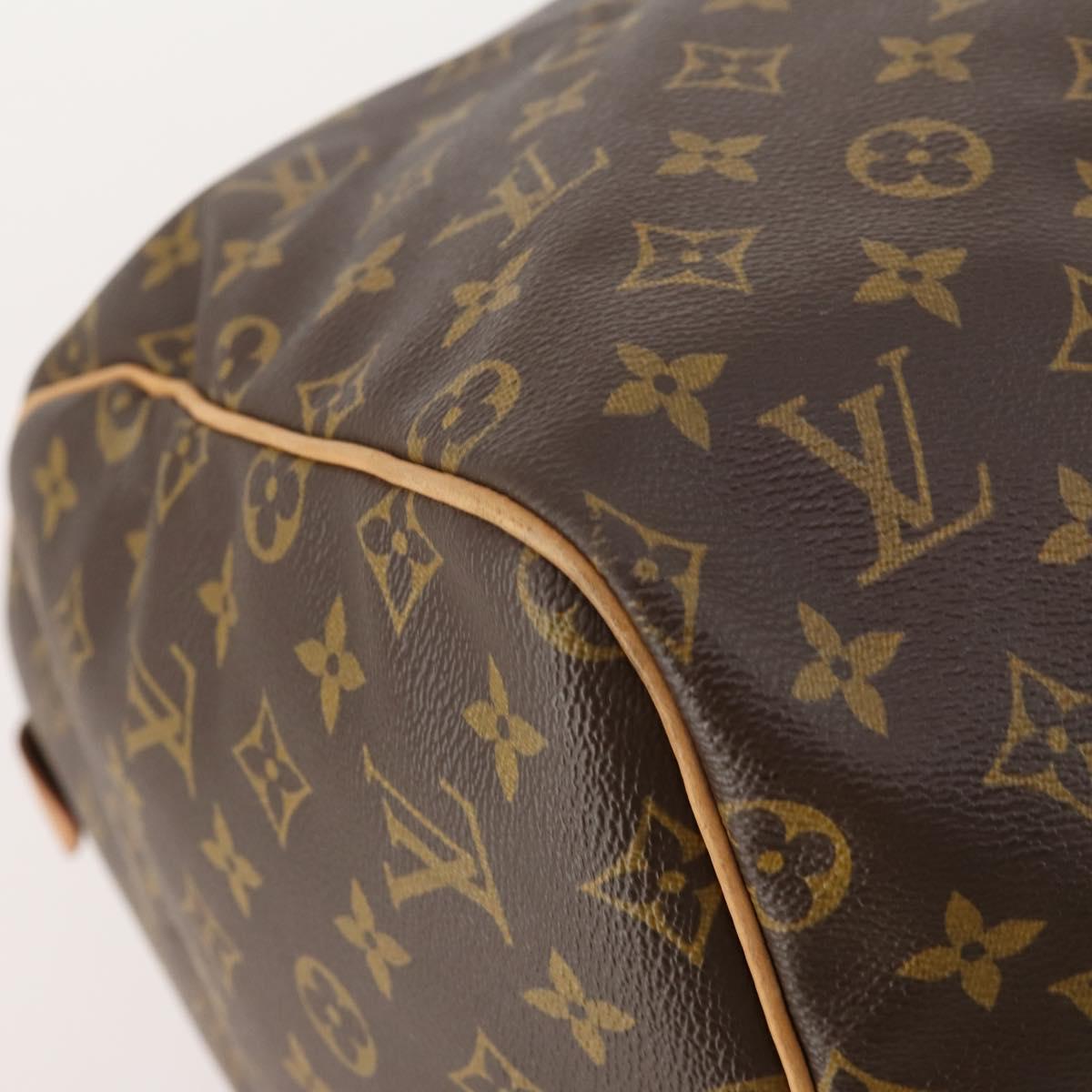LOUIS VUITTON Monogram Keepall 55 Boston Bag M41424 LV Auth 183184