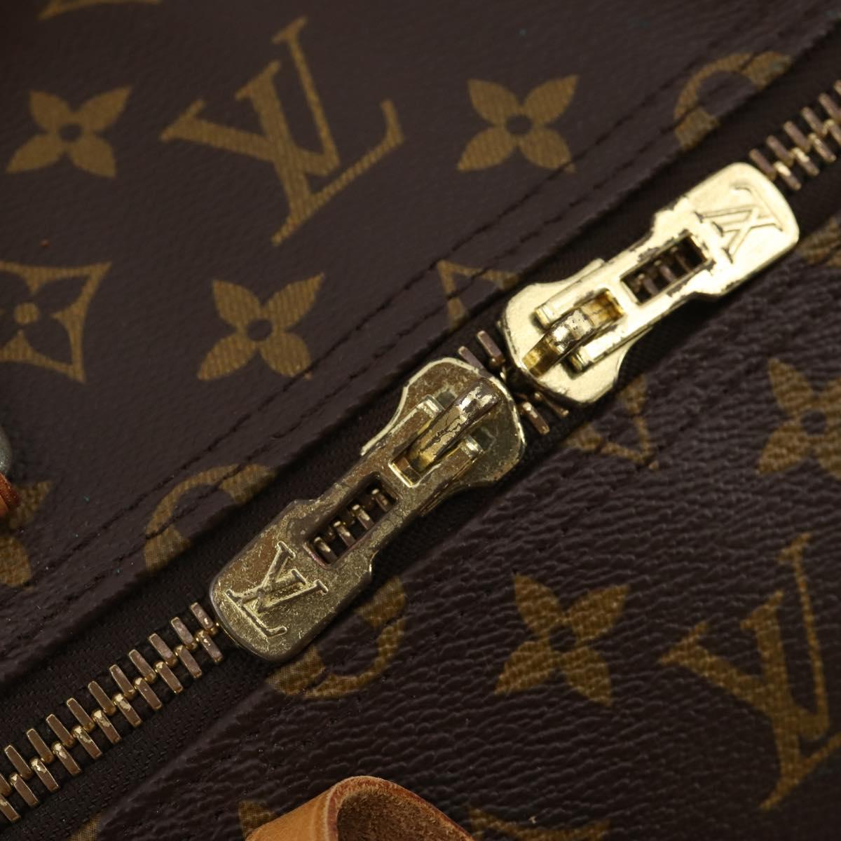LOUIS VUITTON Monogram Keepall 55 Boston Bag M41424 LV Auth 183184
