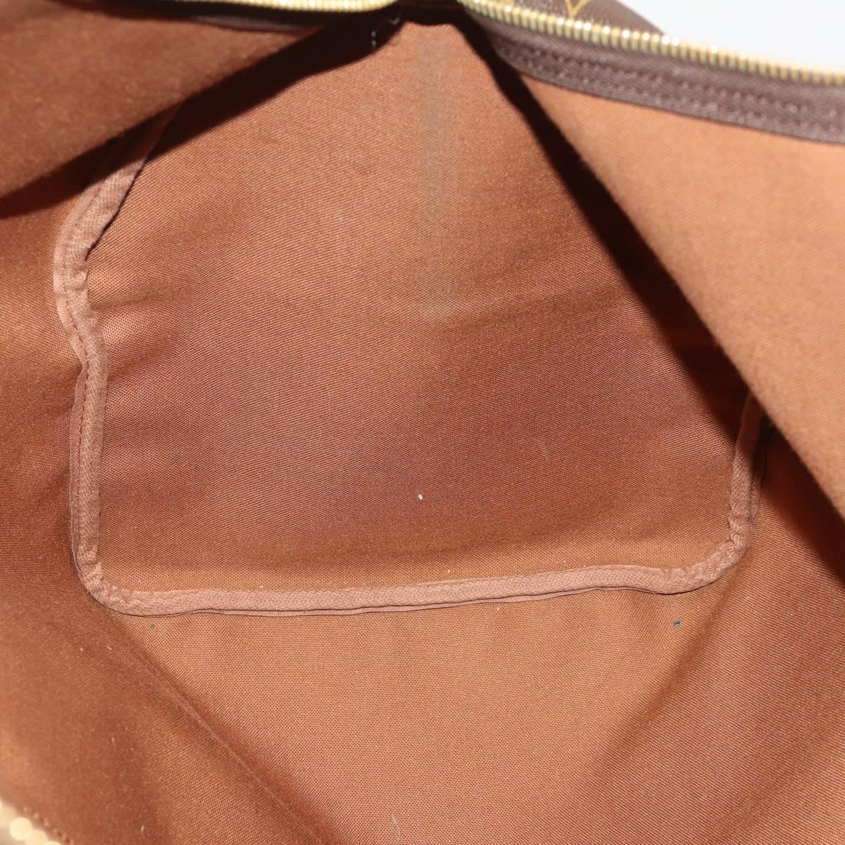 LOUIS VUITTON Monogram Keepall 55 Boston Bag M41424 LV Auth 183184