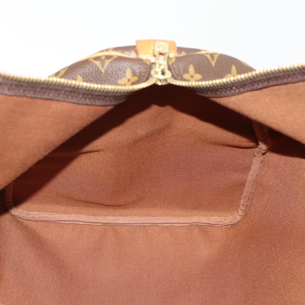 LOUIS VUITTON Monogram Keepall 55 Boston Bag M41424 LV Auth 183184