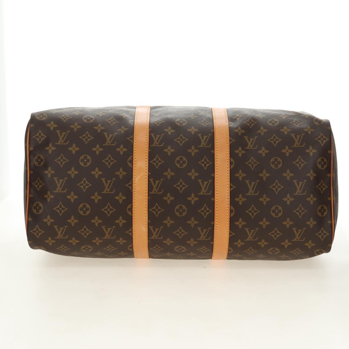 LOUIS VUITTON Monogram Keepall 50 Boston Bag M41426 LV Auth 183185SAV