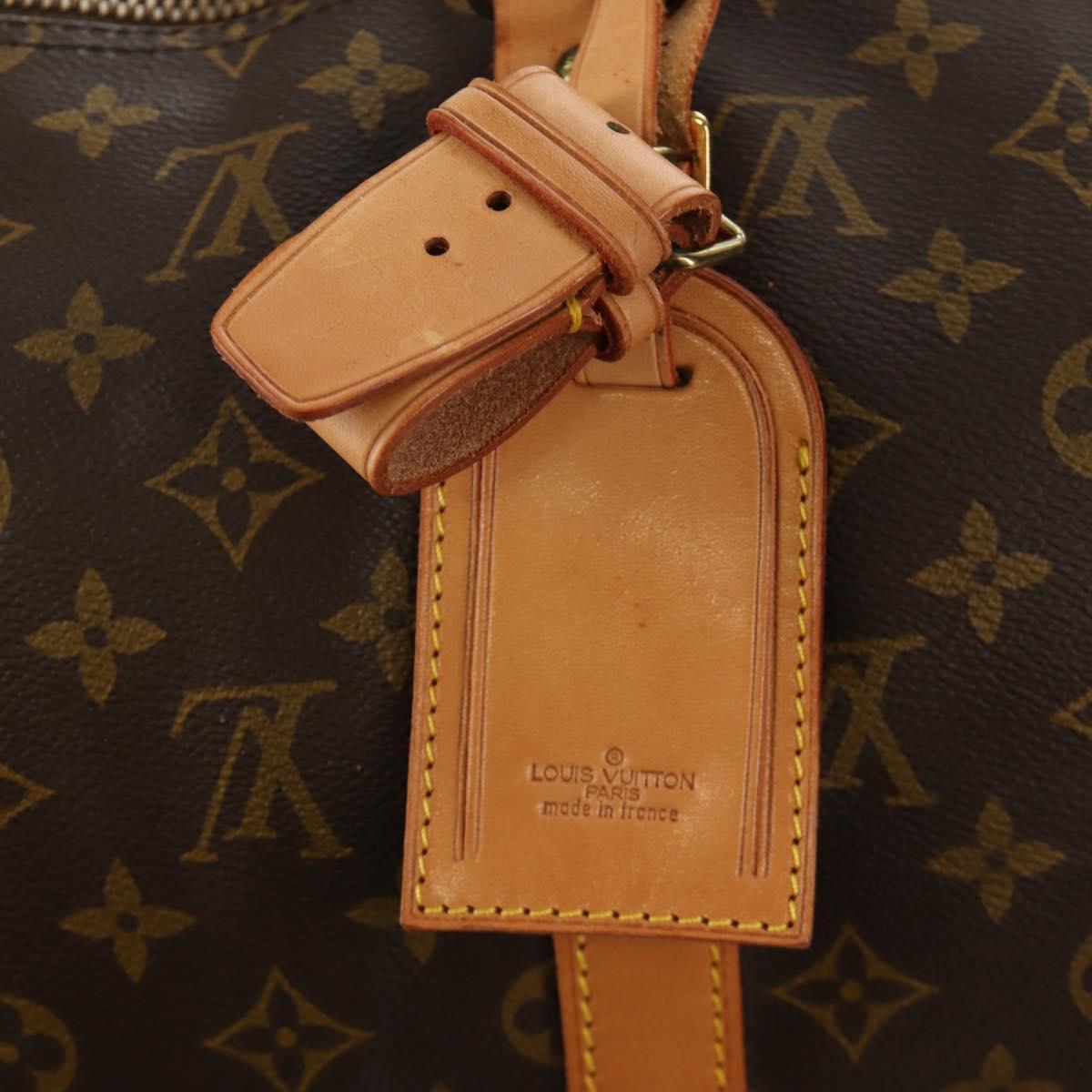 LOUIS VUITTON Monogram Keepall 50 Boston Bag M41426 LV Auth 183185SAV