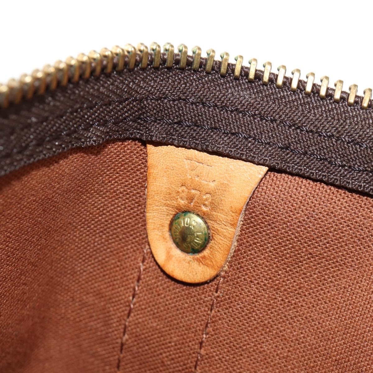 LOUIS VUITTON Monogram Keepall 50 Boston Bag M41426 LV Auth 183185SAV
