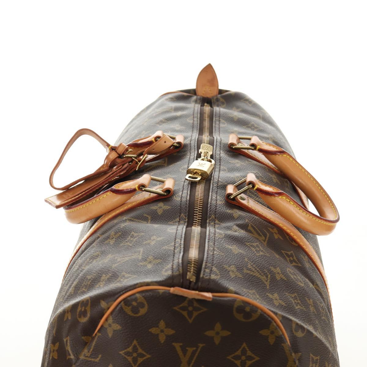 LOUIS VUITTON Monogram Keepall 50 Boston Bag M41426 LV Auth 183185SAV