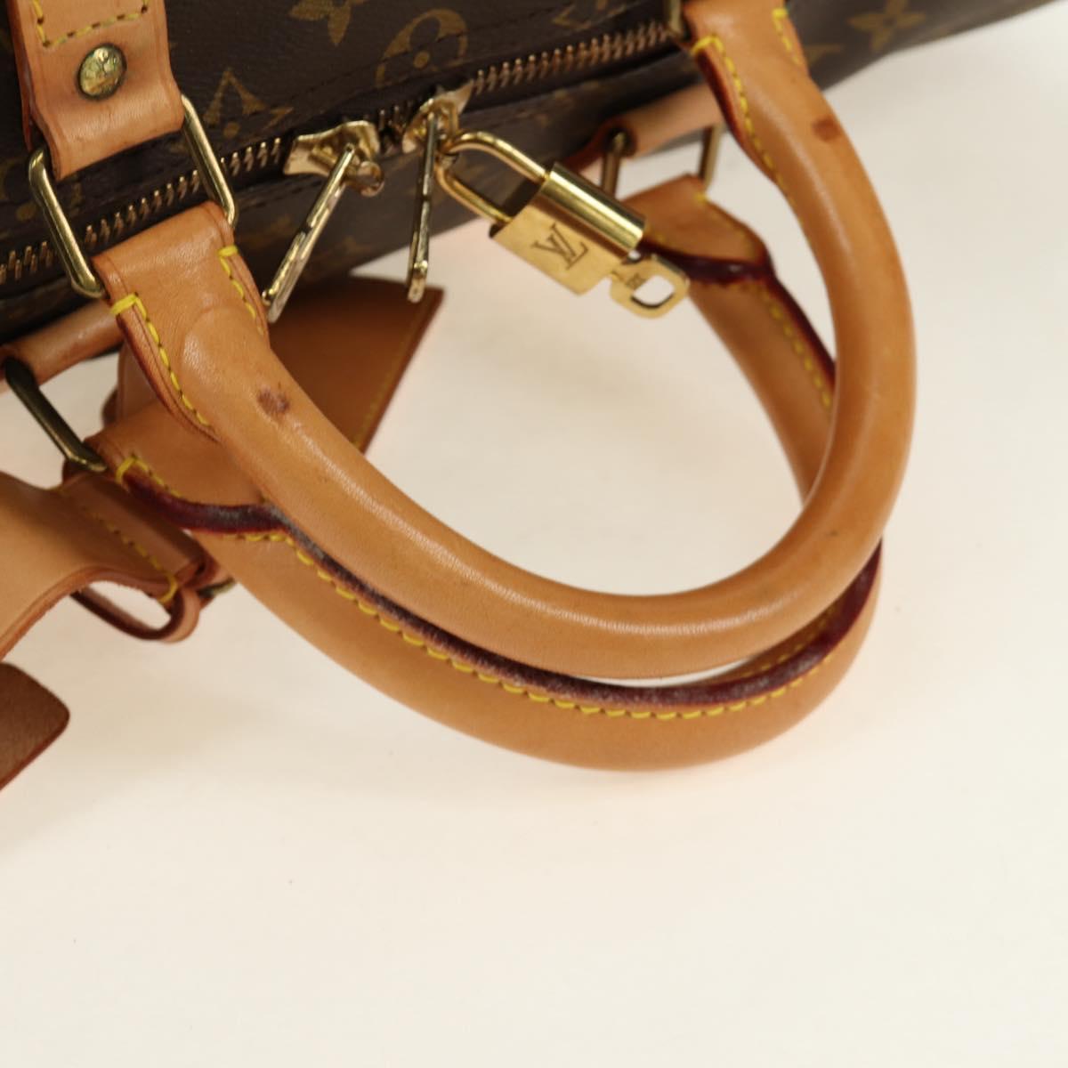 LOUIS VUITTON Monogram Keepall 50 Boston Bag M41426 LV Auth 183185SAV