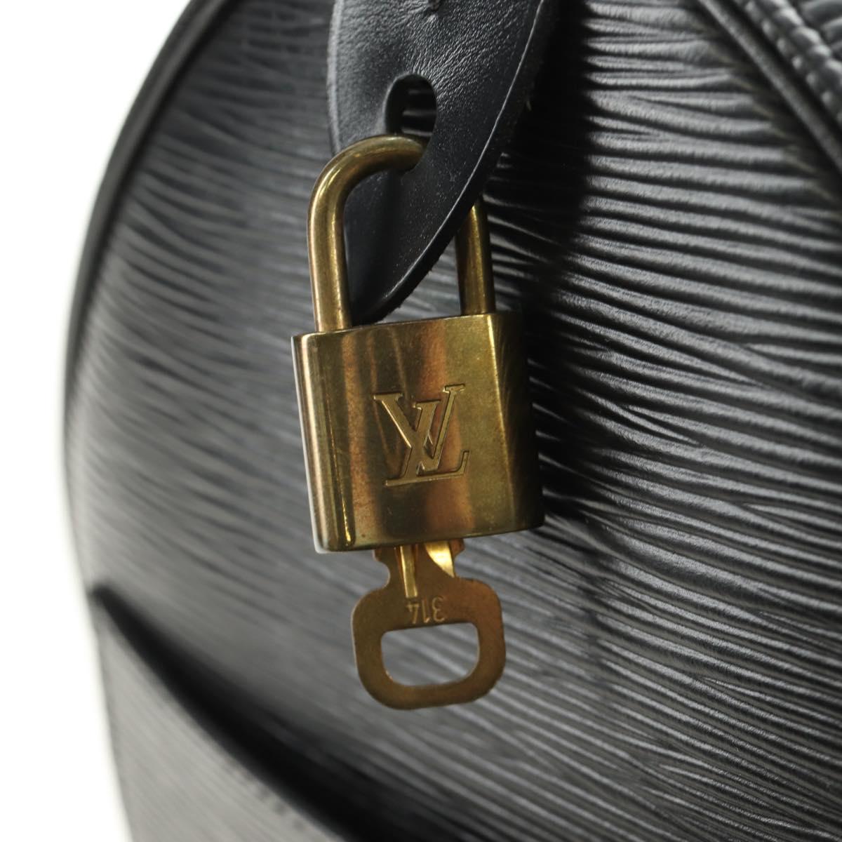 LOUIS VUITTON Epi Speedy 40 Hand Bag Black M42982 LV Auth 183190SAV