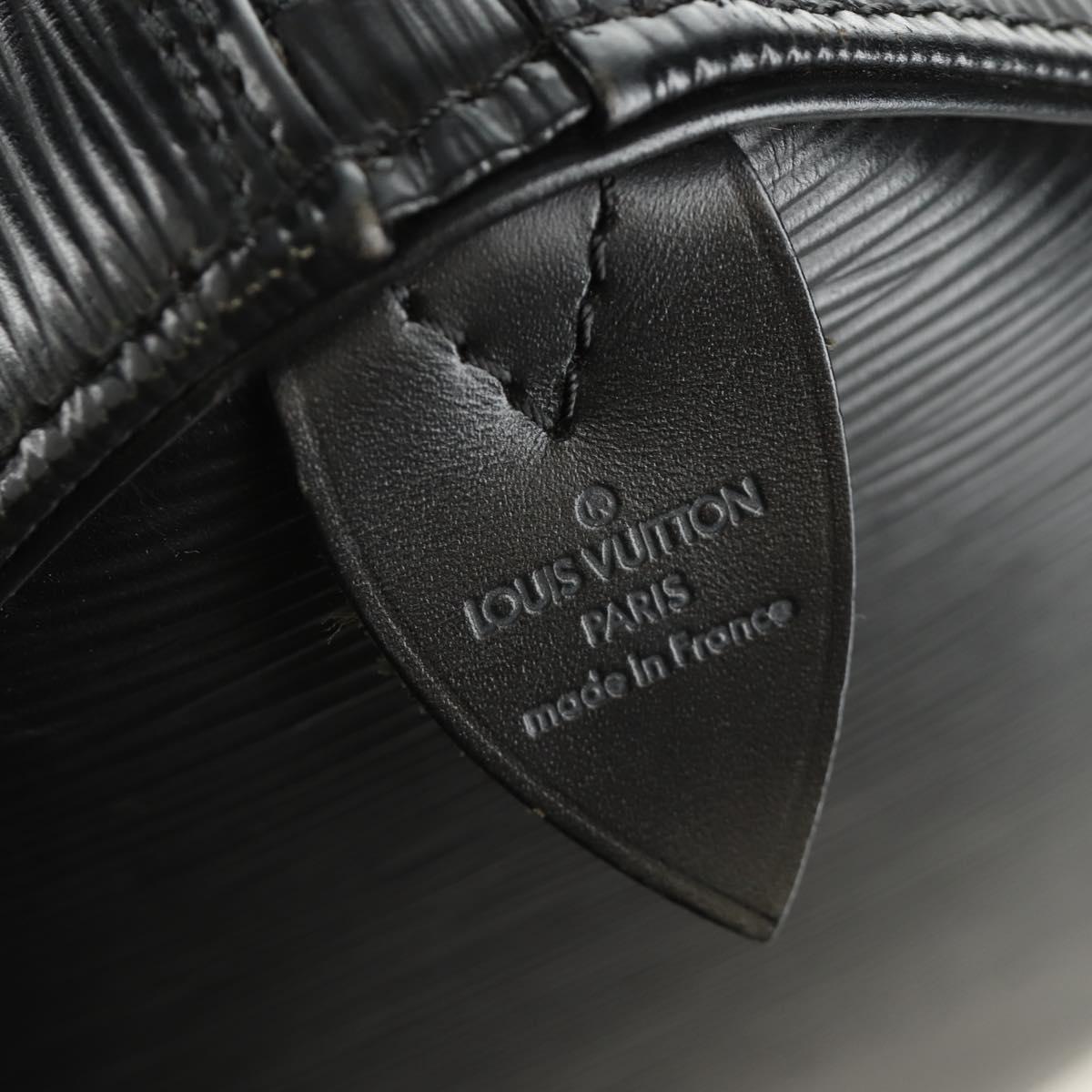 LOUIS VUITTON Epi Speedy 40 Hand Bag Black M42982 LV Auth 183190SAV