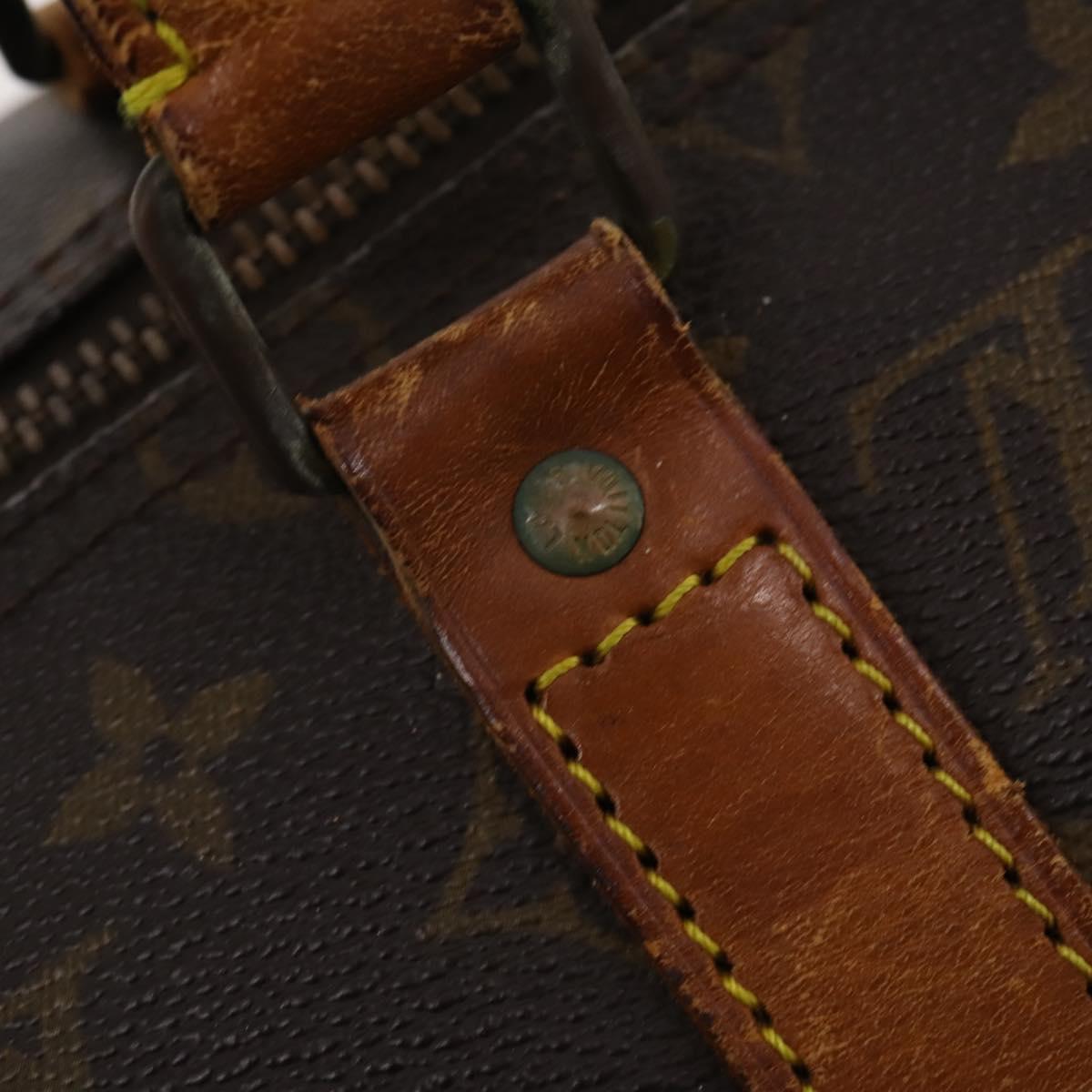 LOUIS VUITTON Monogram Keepall 50 Boston Bag M41426 LV Auth 183206