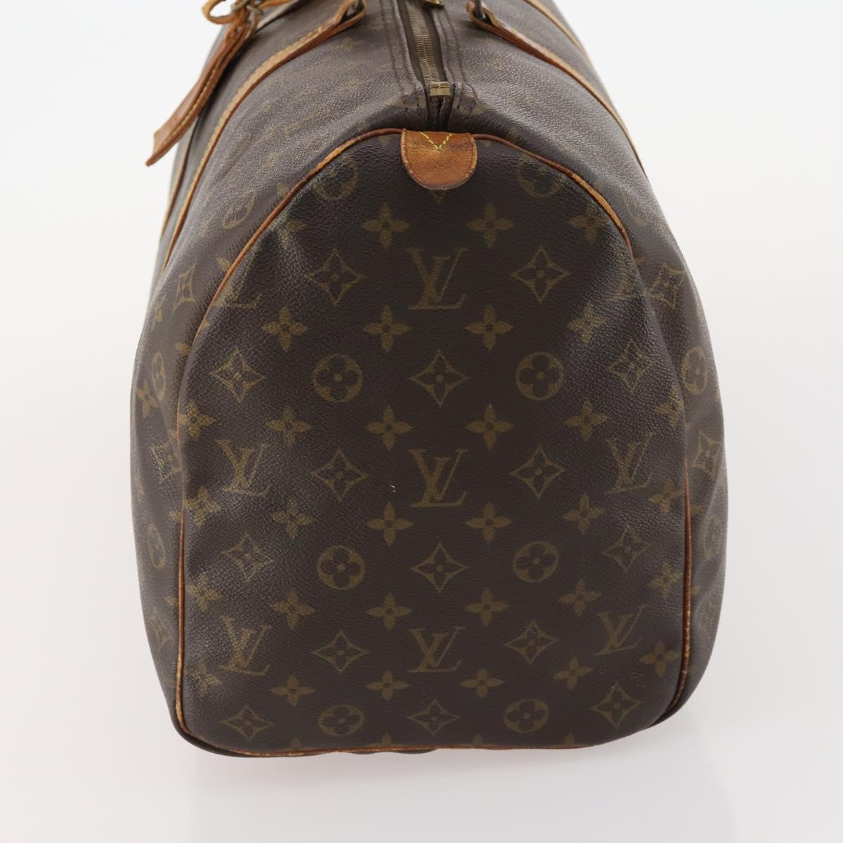 LOUIS VUITTON Monogram Keepall 50 Boston Bag M41426 LV Auth 183206
