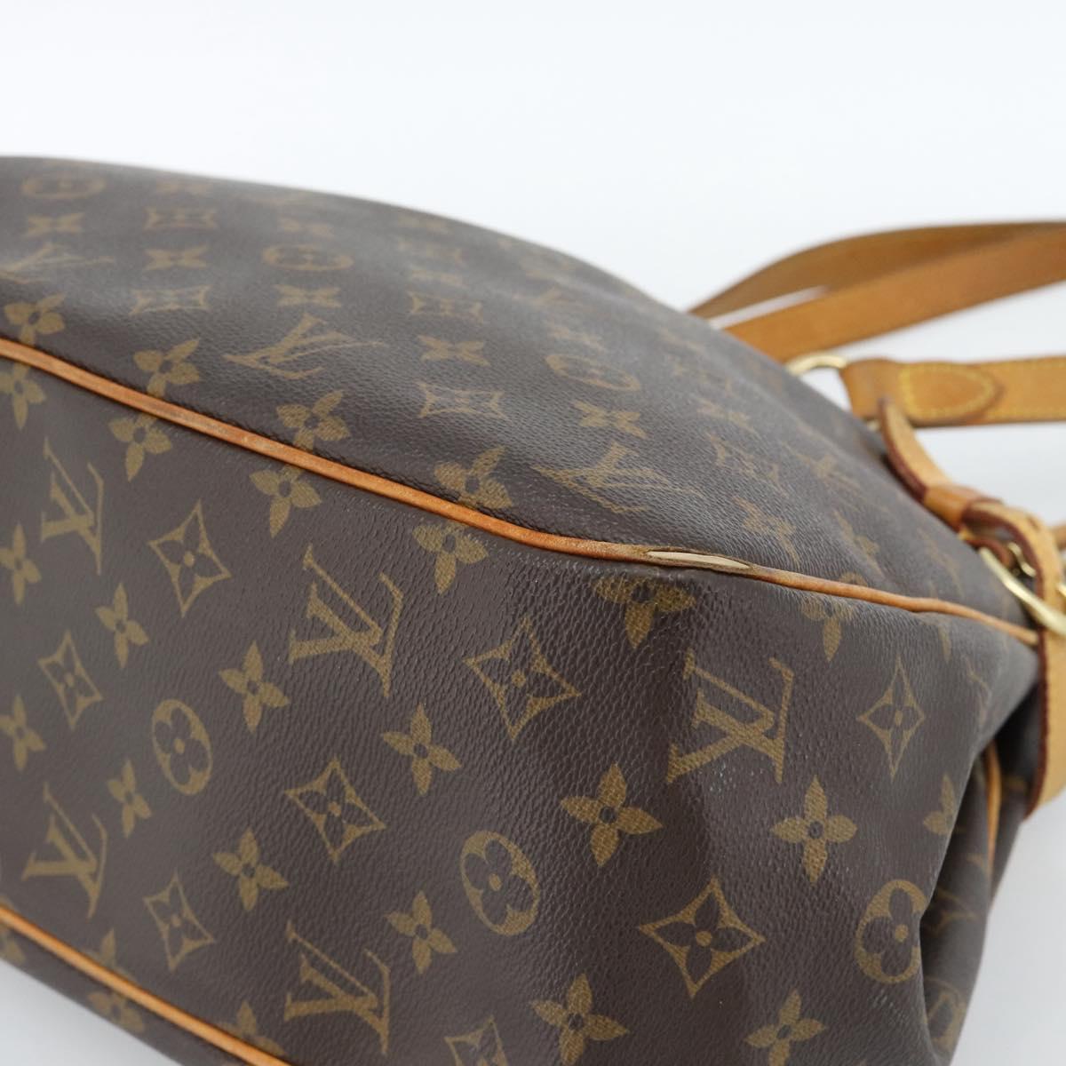 LOUIS VUITTON Monogram Batignolles Horizontal Tote Bag M51154 LV Auth 183208