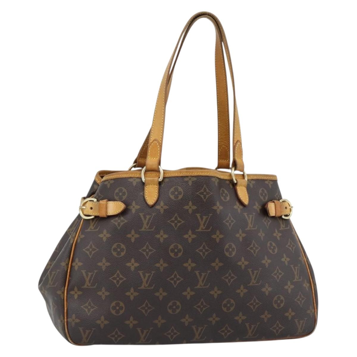 LOUIS VUITTON Monogram Batignolles Horizontal Tote Bag M51154 LV Auth 183208