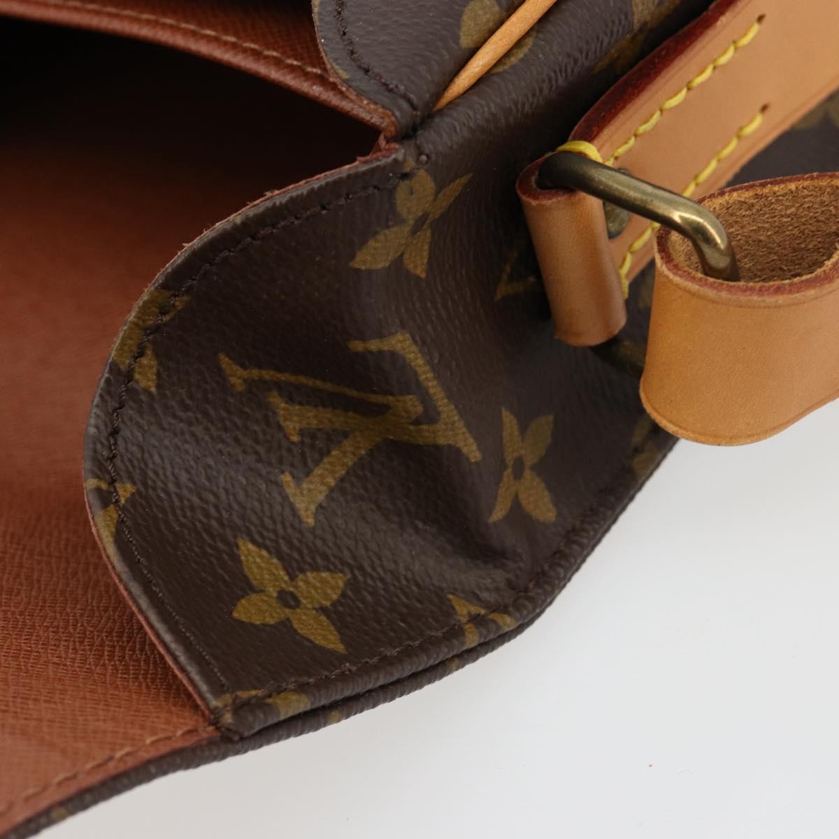LOUIS VUITTON Monogram Cartouchiere MM Shoulder Bag M51253 LV Auth 183209