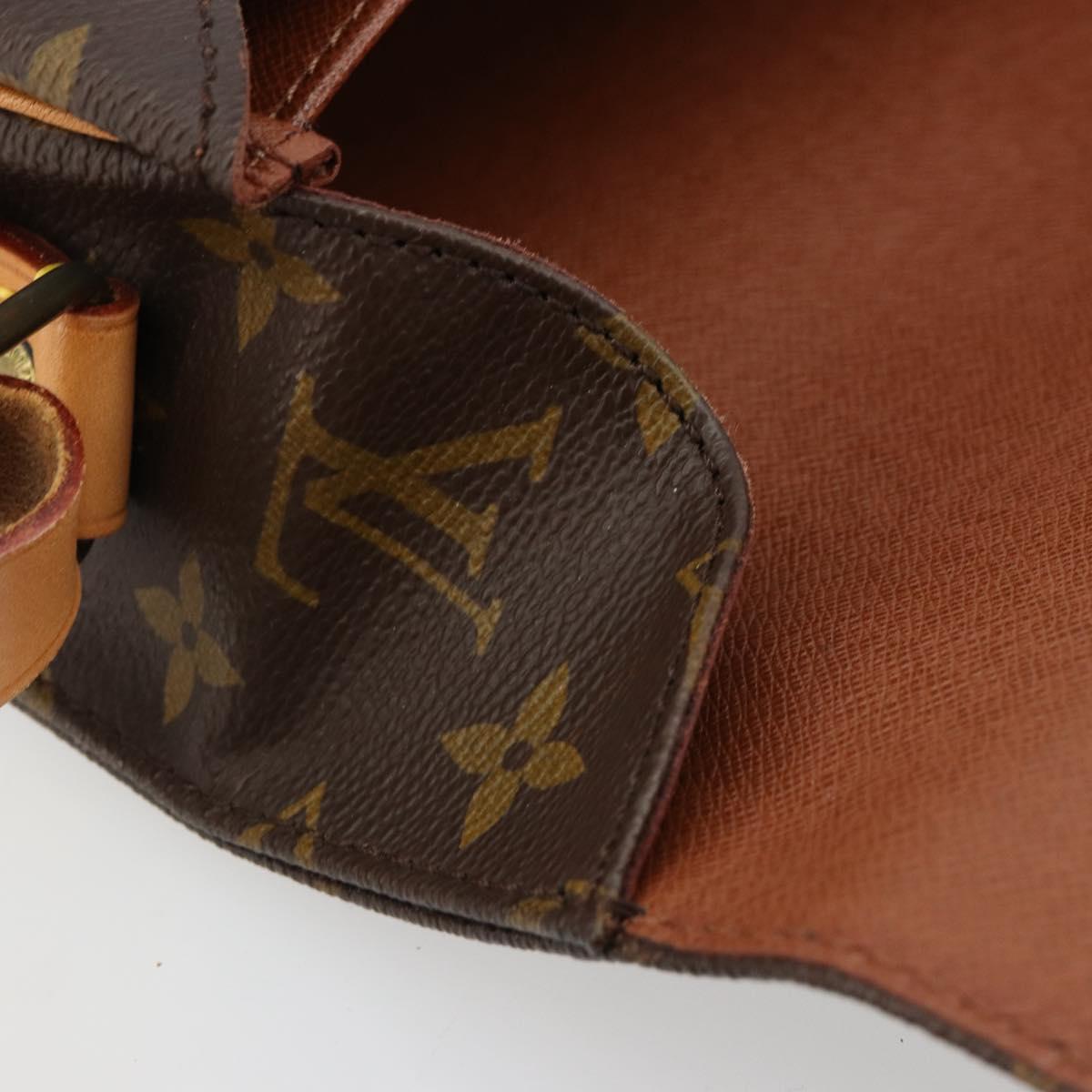 LOUIS VUITTON Monogram Cartouchiere MM Shoulder Bag M51253 LV Auth 183209