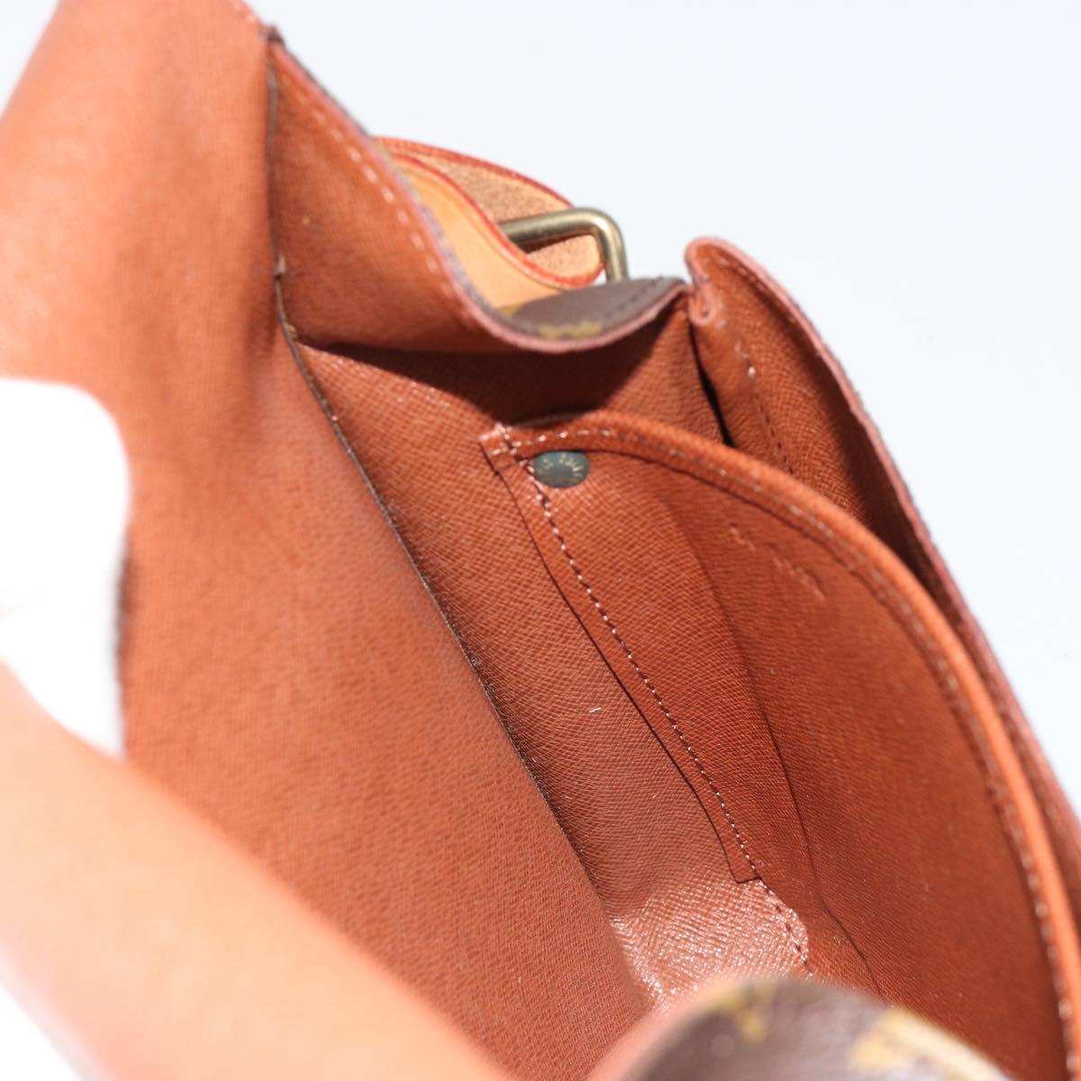 LOUIS VUITTON Monogram Cartouchiere MM Shoulder Bag M51253 LV Auth 183209