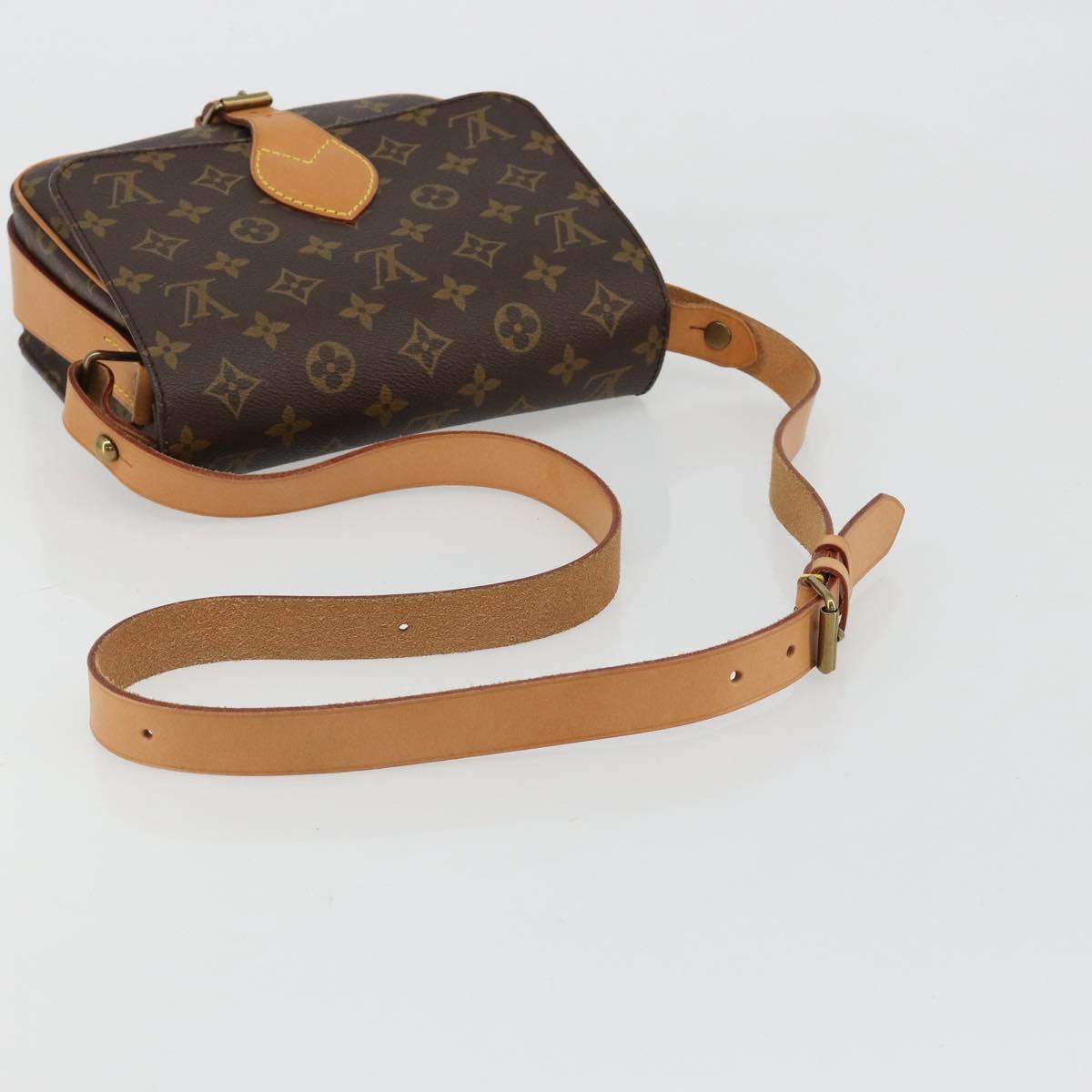 LOUIS VUITTON Monogram Cartouchiere MM Shoulder Bag M51253 LV Auth 183209