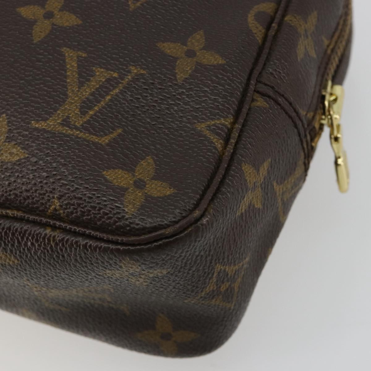 LOUIS VUITTON Monogram Trousse Toilette 23 Clutch Bag M47524 LV Auth 183238