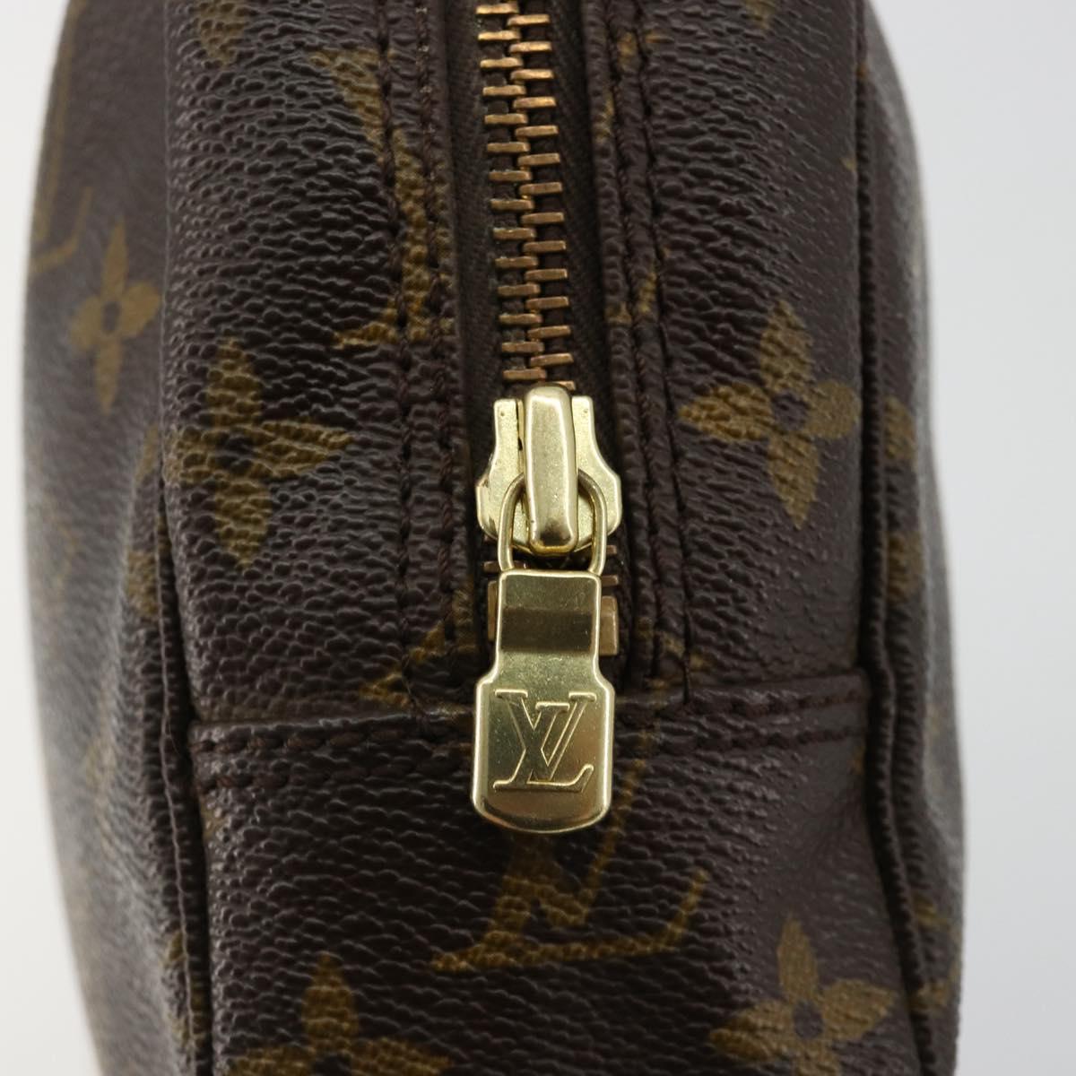 LOUIS VUITTON Monogram Trousse Toilette 23 Clutch Bag M47524 LV Auth 183238